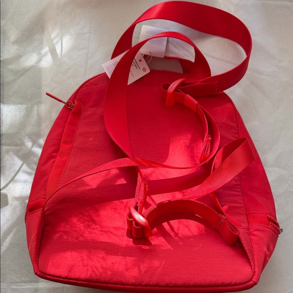 Lululemon Athletica Vibrant Red Backpack Mini Club Patch - Picture 2 of 5